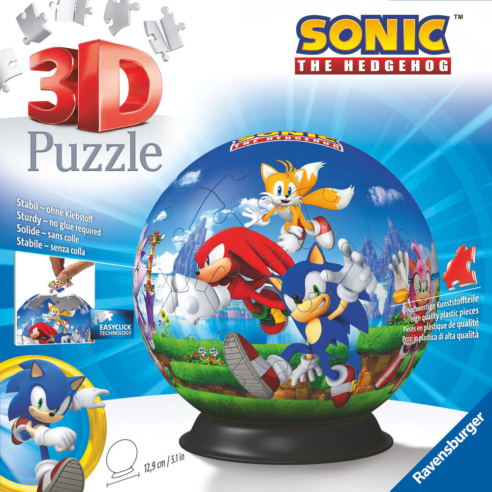 Sonic the Hedgehog 3D puzzle 72pcs - Image 3