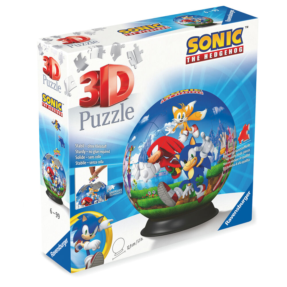 Sonic the Hedgehog 3D puzzle 72pcs - Image 4