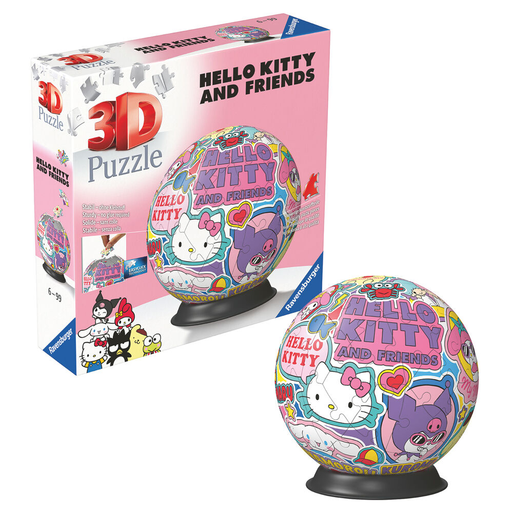 Hello Kitty 3D puzzle 72pcs - Image 2