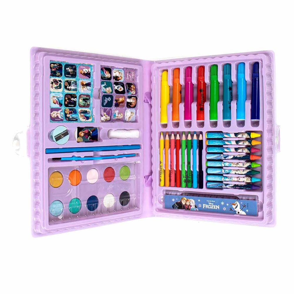 Disney Frozen colouring stationery set 52pcs - Image 2
