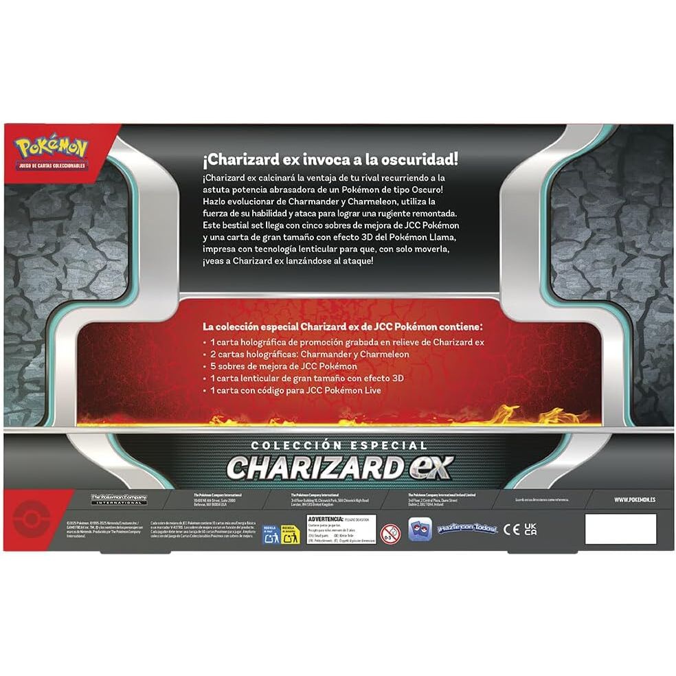 Spanish Pokemon Charizard Blister set of collectible cards - Image 3