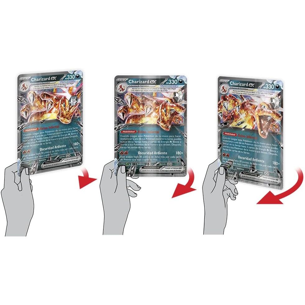 Spanish Pokemon Charizard Blister set of collectible cards - Image 4