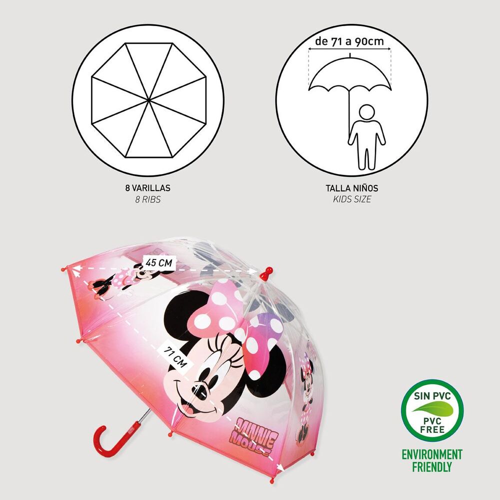 Disney Minnie manual bubble umbrella - Image 2
