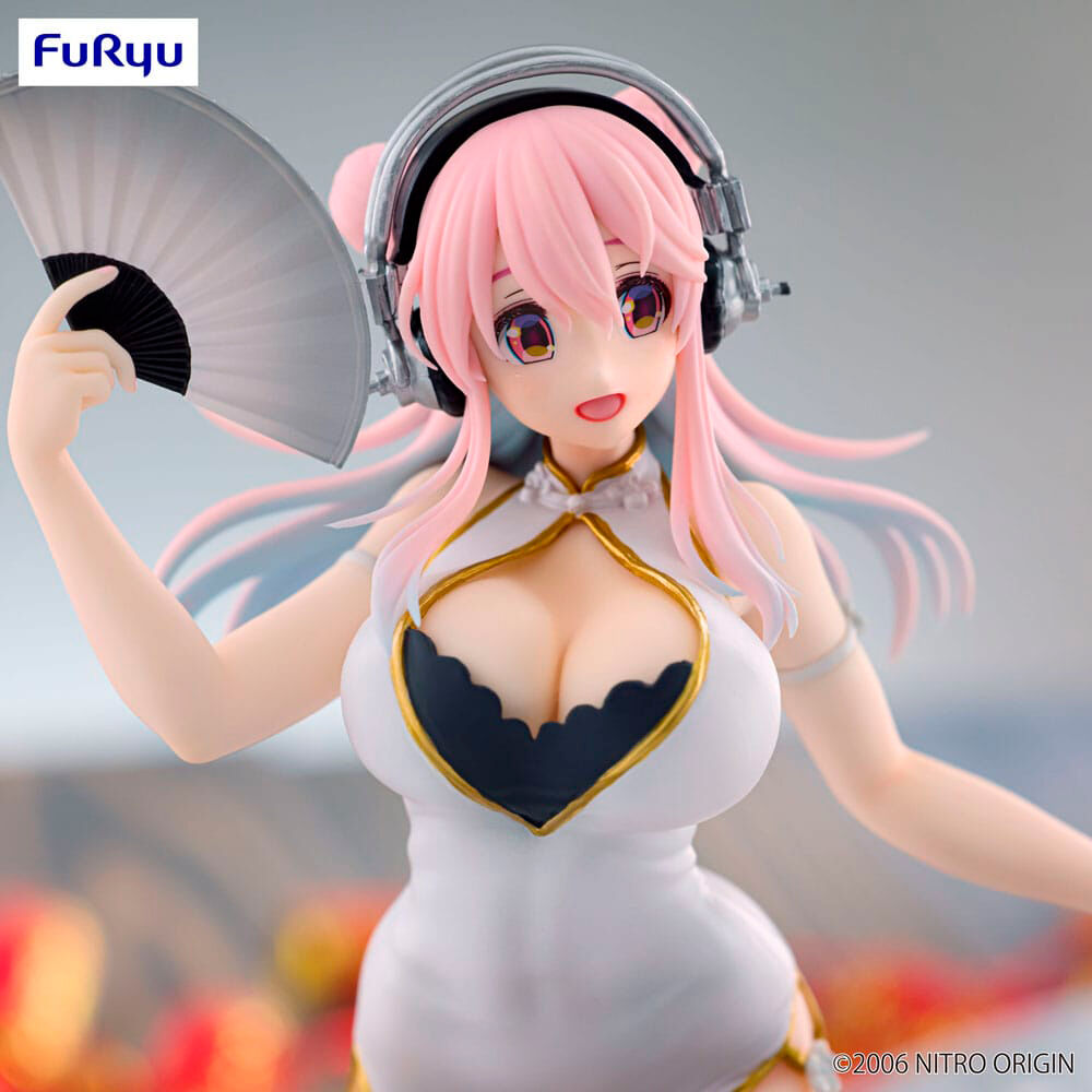 Super Sonico Trio-Try-iT White China Dress Ver. figure 21cm - Image 2