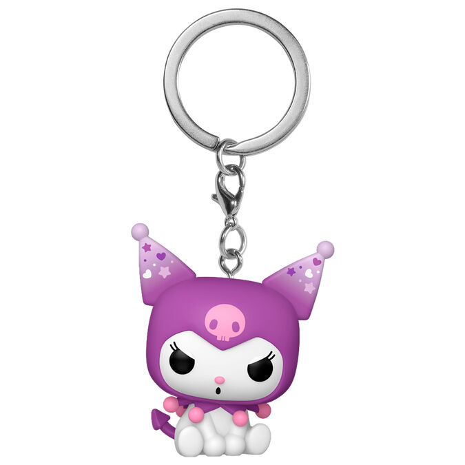 Pocket POP Keychain Hello Kitty 20th Anniversary Kuromi Grumpy - Image 2