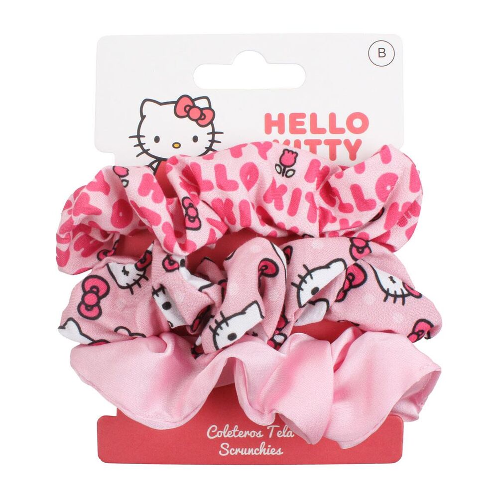 Hello Kitty pack 3 scrunchies - Image 2