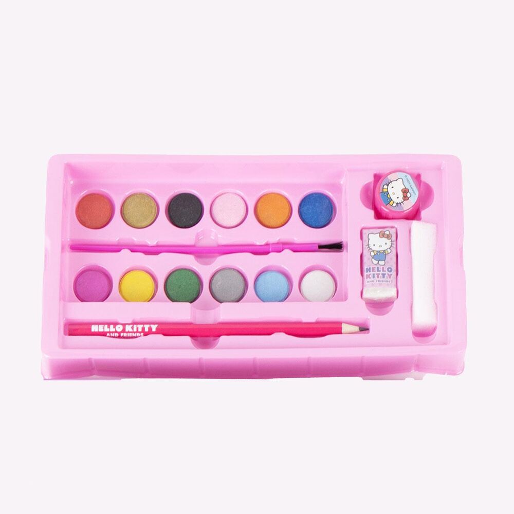 Hello Kitty colouring stationery case - Image 4