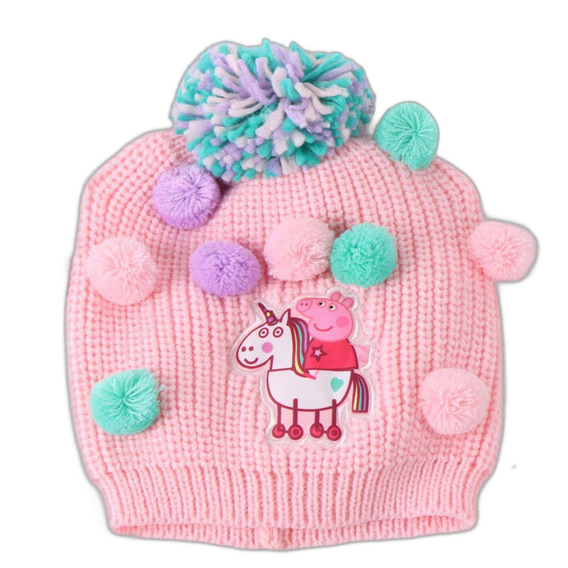 Peppa Pig winter set snood hat gloves - Image 2