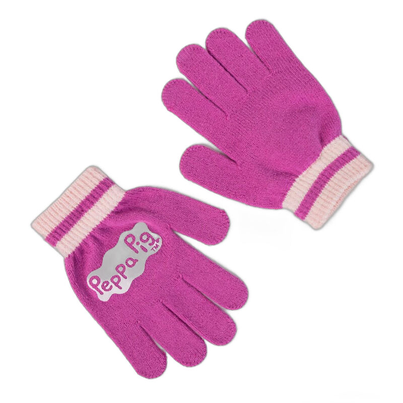 Peppa Pig hat and gloves set - Image 3