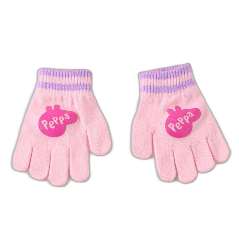 Peppa Pig winter set snood hat gloves - Image 3