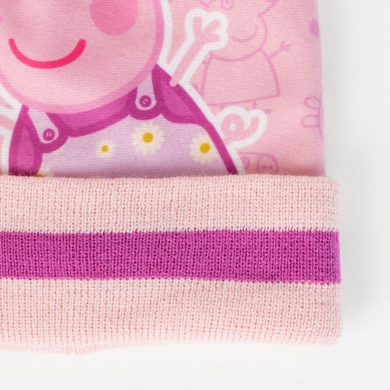 Peppa Pig hat and gloves set - Image 4