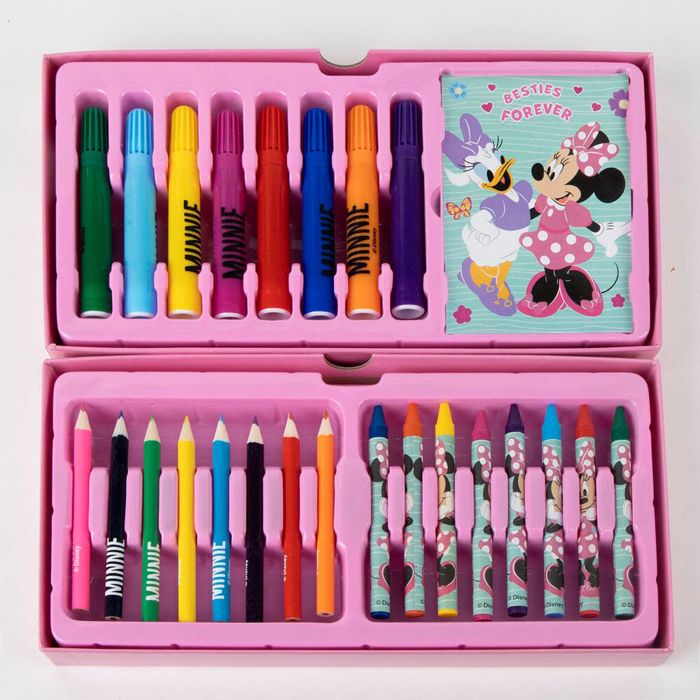 Disney Minnie colouring stationery case - Image 3