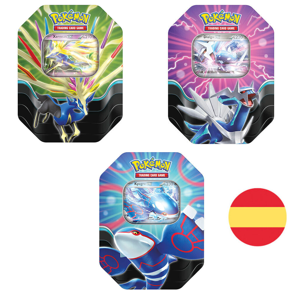 Spanish Pokemon assorted Collectible card game tin - Image 6