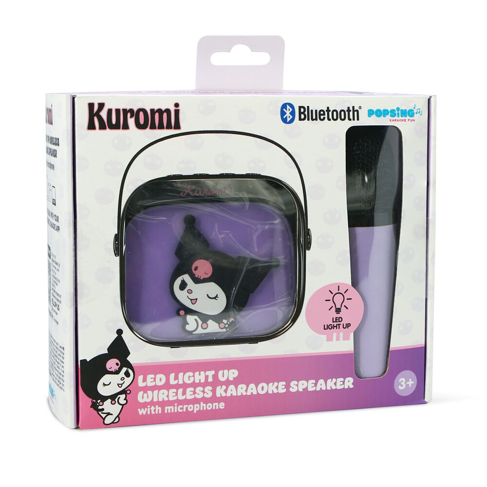 Hello Kitty Kuromi LED Karaoke Speaker and Microphone - Image 11