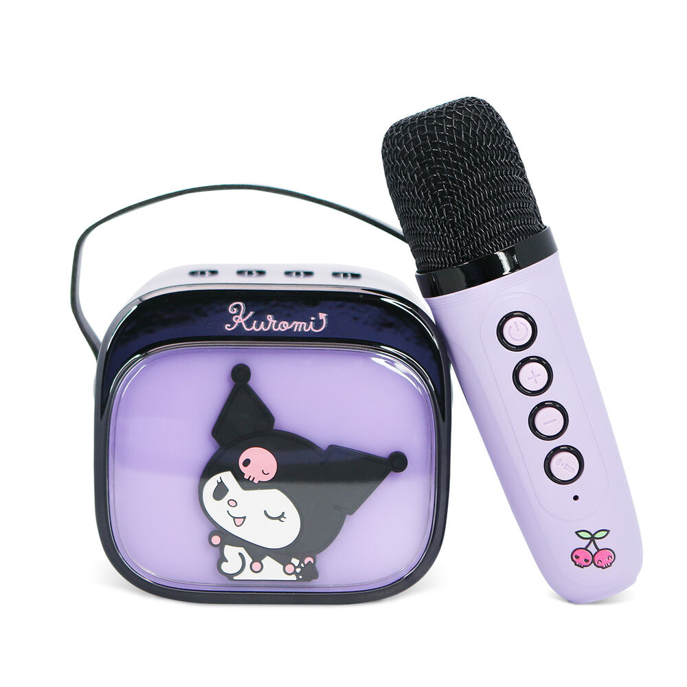 Hello Kitty Kuromi LED Karaoke Speaker and Microphone - Image 12