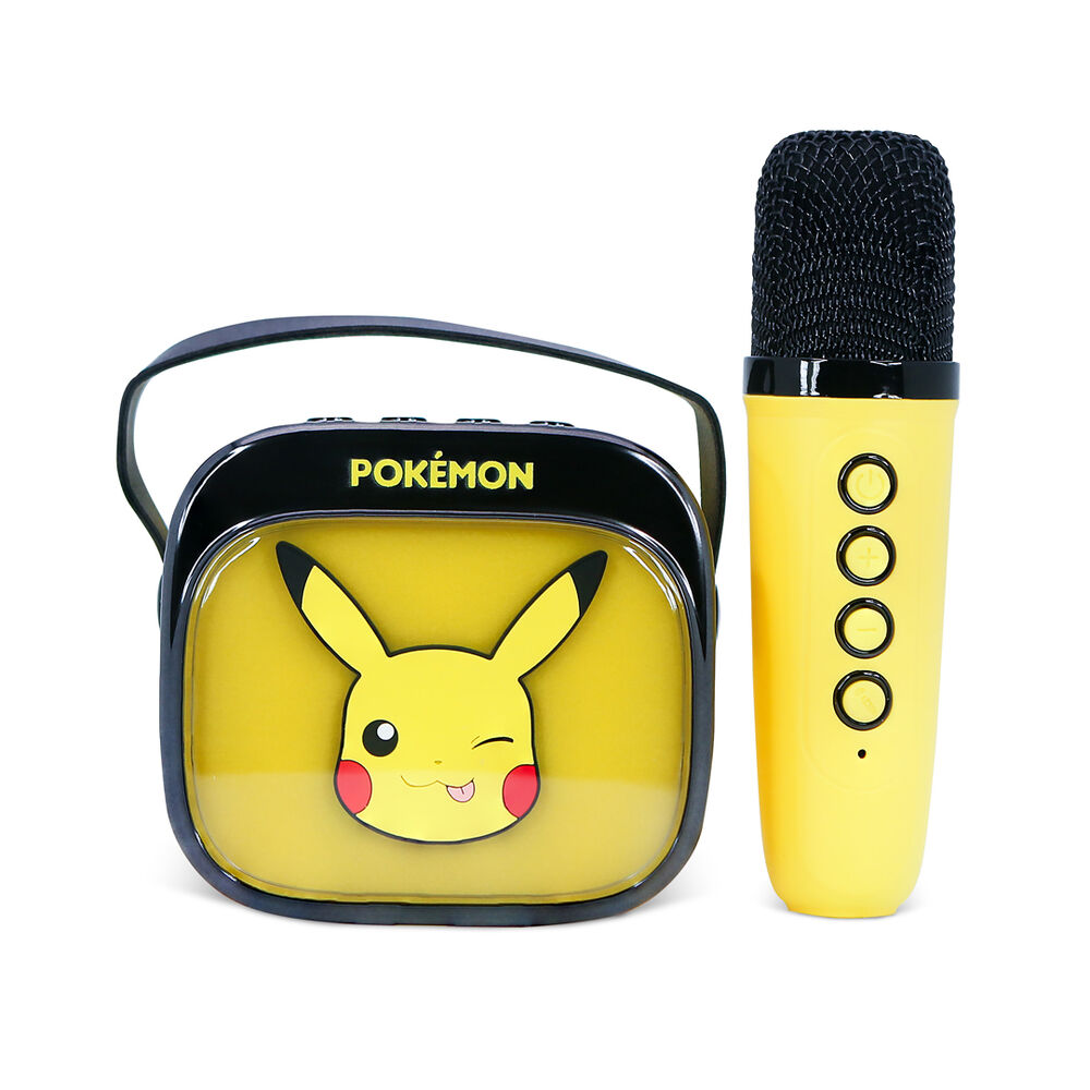 Pokemon Pikachu LED Karaoke Speaker and Microphone - Image 3