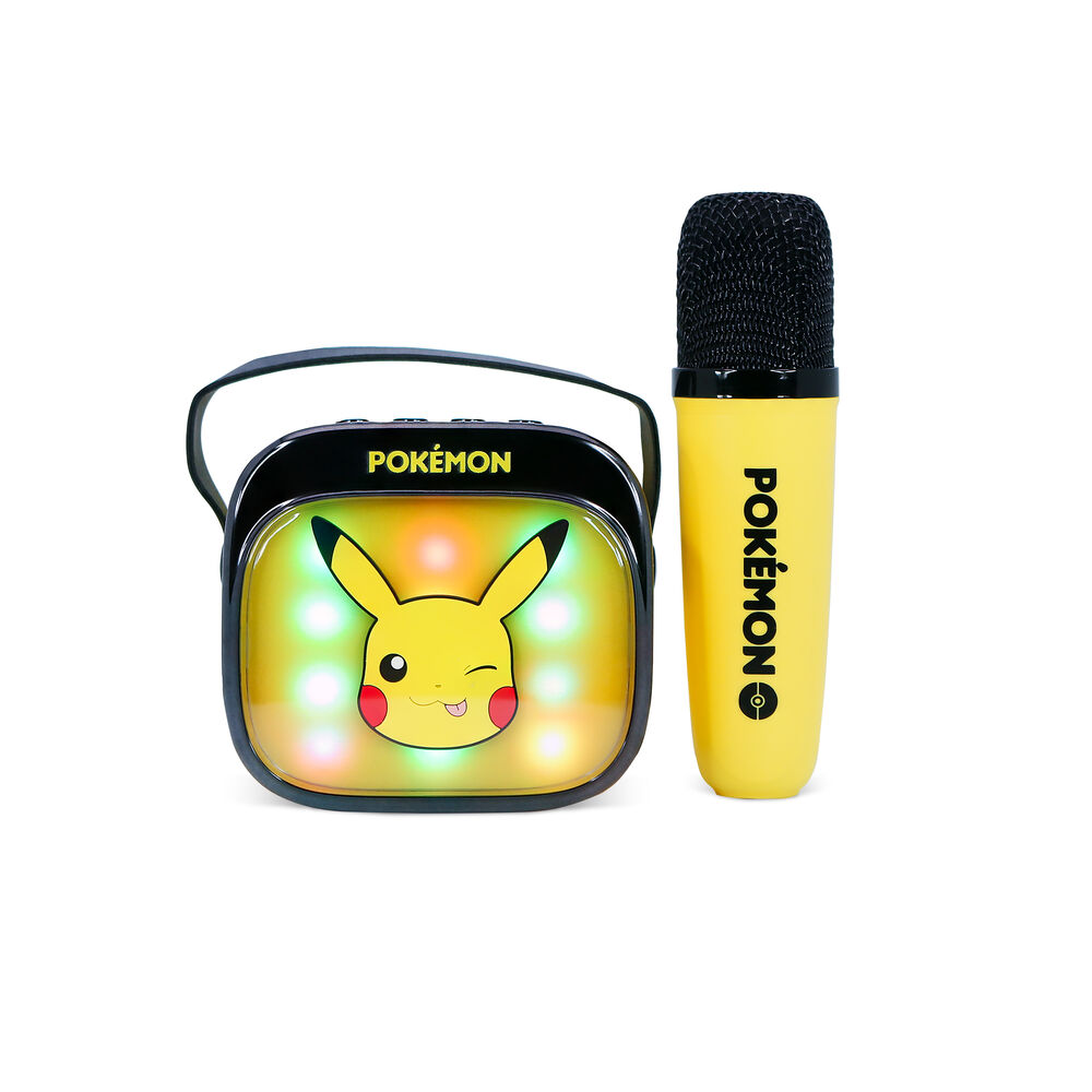 Pokemon Pikachu LED Karaoke Speaker and Microphone - Image 4