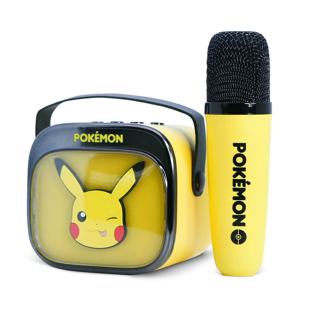 Pokemon Pikachu LED Karaoke Speaker and Microphone - Image 5