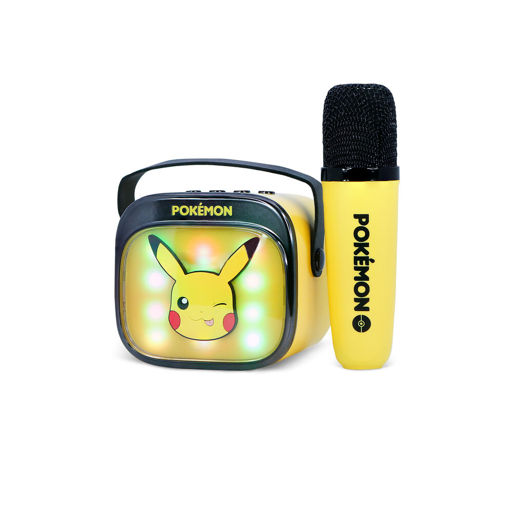Pokemon Pikachu LED Karaoke Speaker and Microphone - Image 6