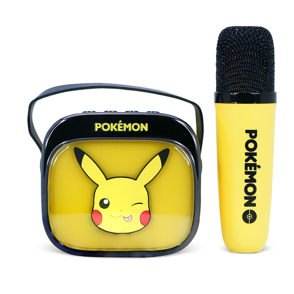 Pokemon Pikachu LED Karaoke Speaker and Microphone - Image 7