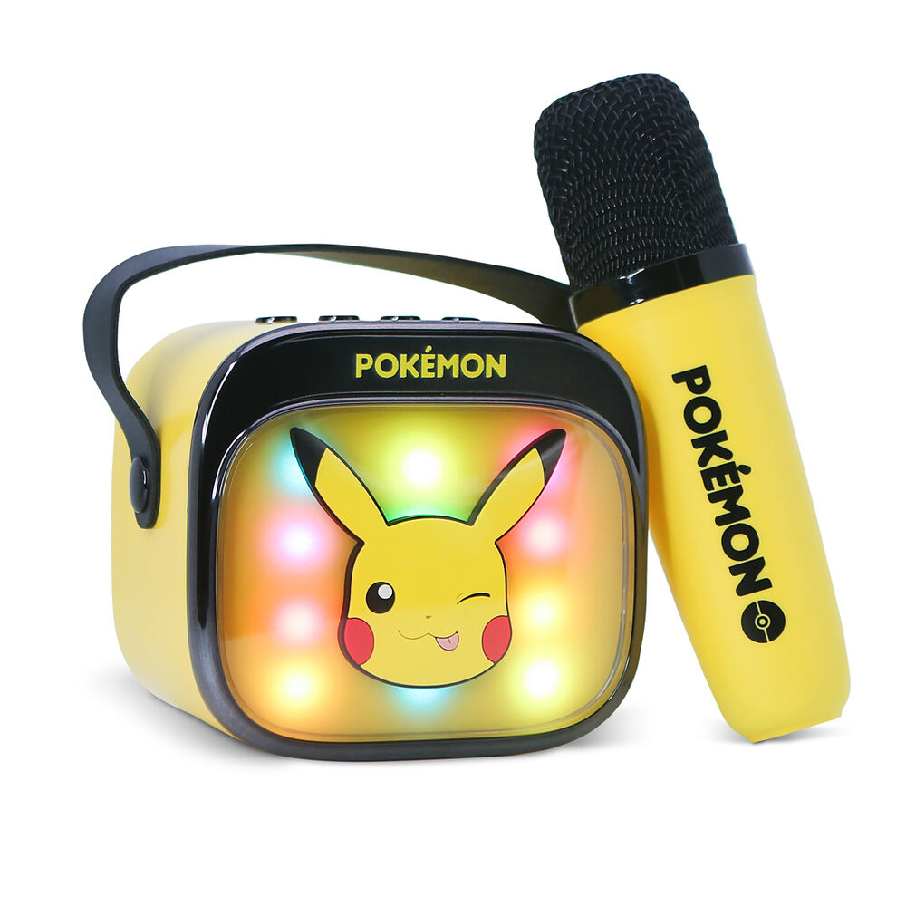 Pokemon Pikachu LED Karaoke Speaker and Microphone - Image 8