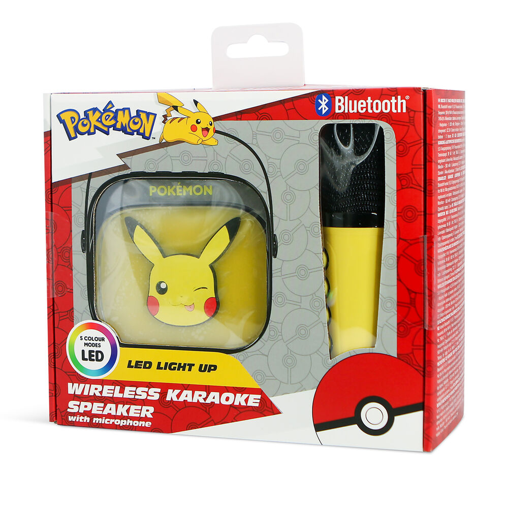 Pokemon Pikachu LED Karaoke Speaker and Microphone - Image 11