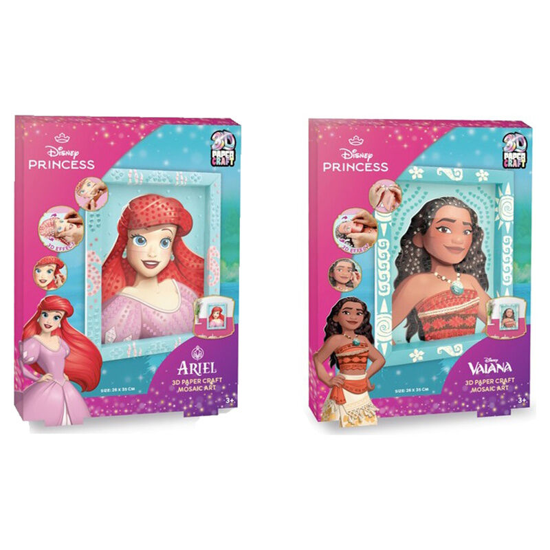 Disney Princess assorted 3D Craft Mosaic