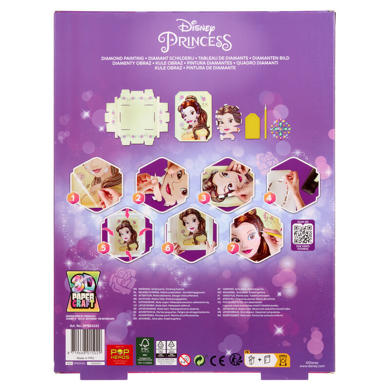 Disney Princess assorted Craft 3D diamond mosaic - Image 4
