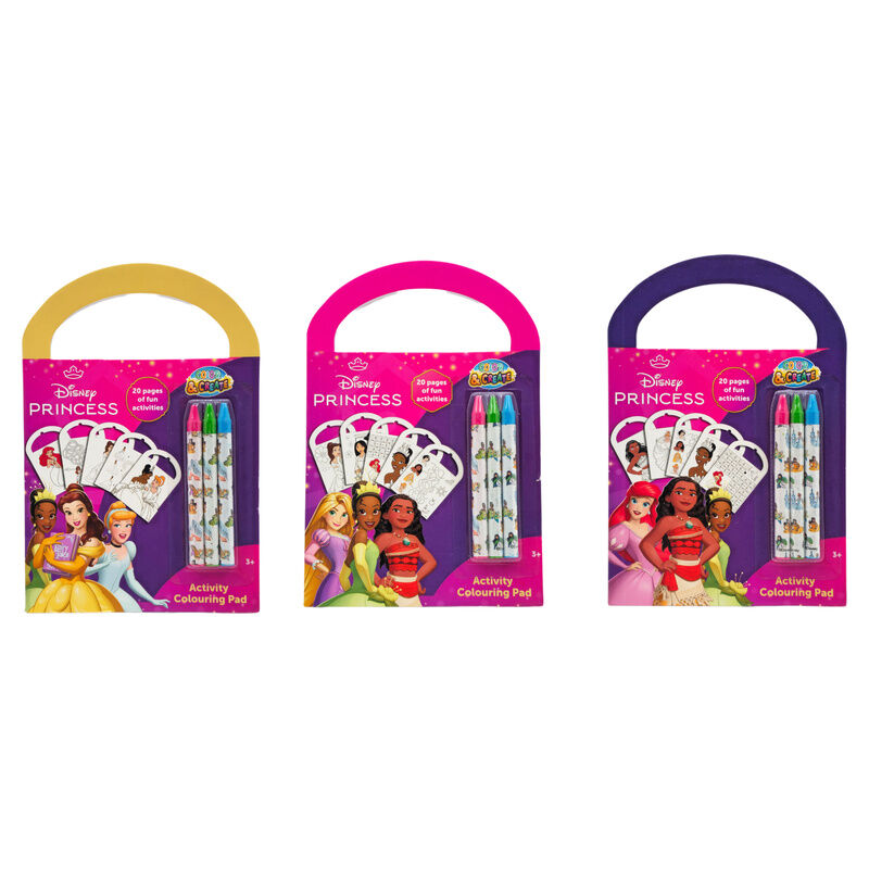 Disney Princess assorted Activity and colouring set