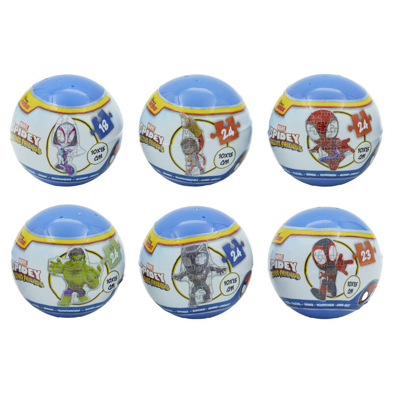 Marvel Spiderman assorted Surprise ball puzzle - Image 2