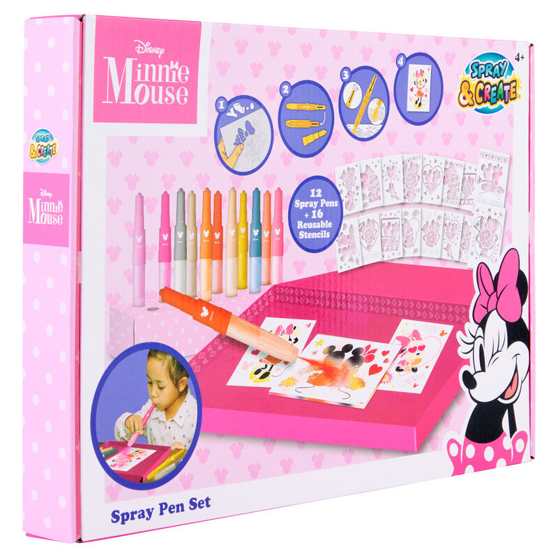Disney Minnie Airbrush set and stencils - Image 3