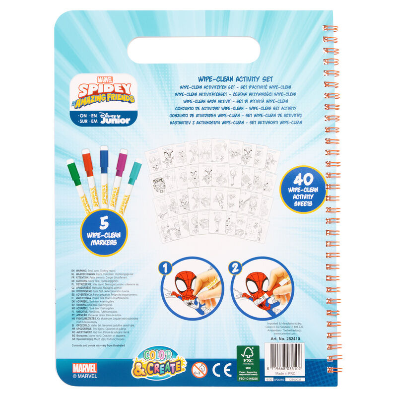 Marvel Spiderman Magic water painting book - Image 4