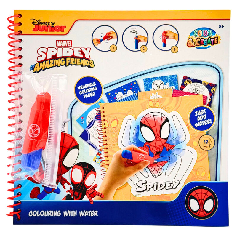 Marvel Spiderman Magic water painting book - Image 2