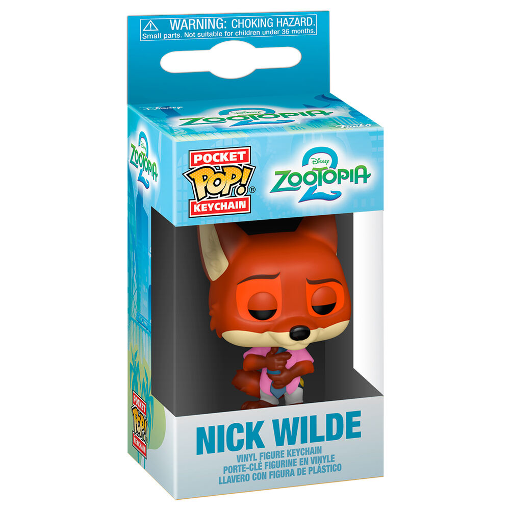 Pocket POP Keychain Disney Zootopia 2 Nick Wilde - Image 2