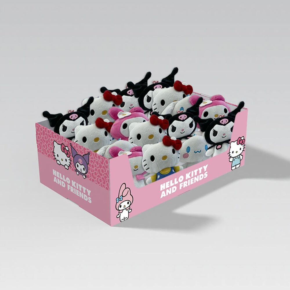 Hello Kitty and Friends plush keychain