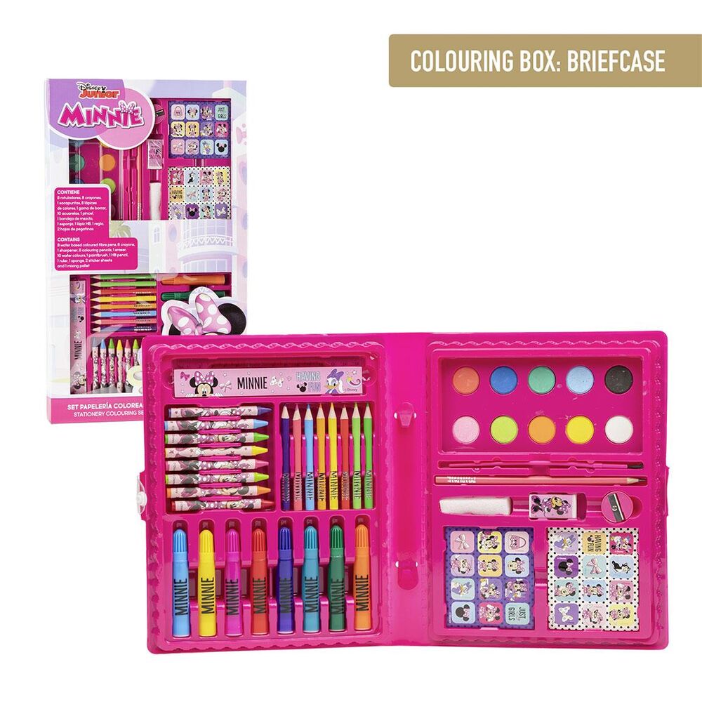 Disney Minnie Colouring stationery set - Image 2