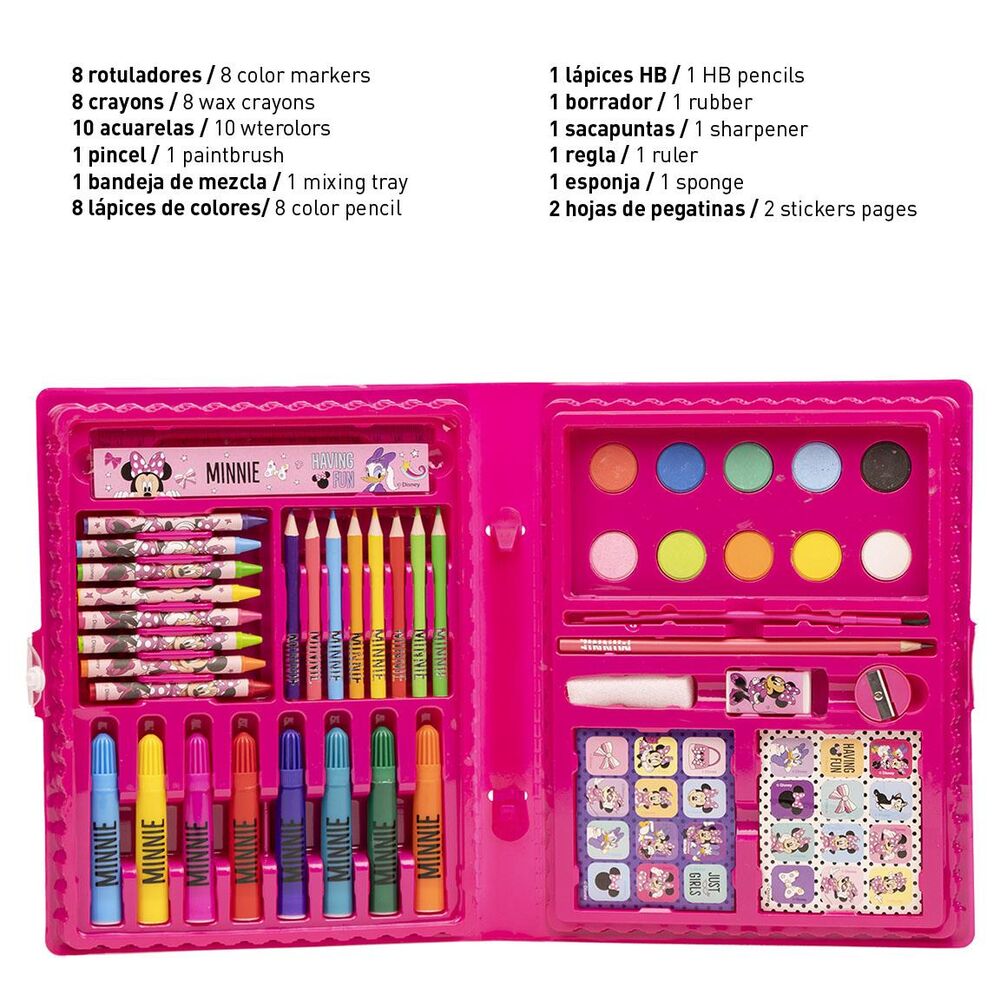 Disney Minnie Colouring stationery set - Image 5