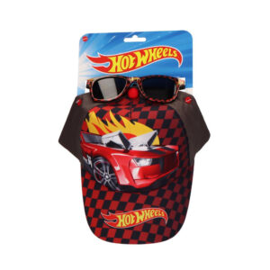 Hot Wheels set cap + sunglasses