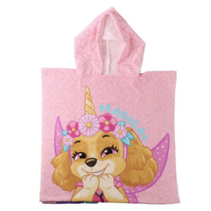 Paw Patrol microfibre poncho beach towel