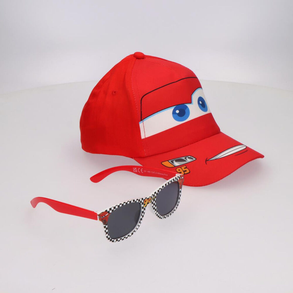 Disney Pixar Cars set cap + sunglasses - Image 4