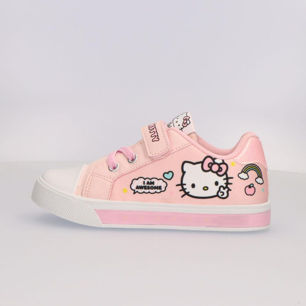 Hello Kitty canvas trainers with ligths - Image 4