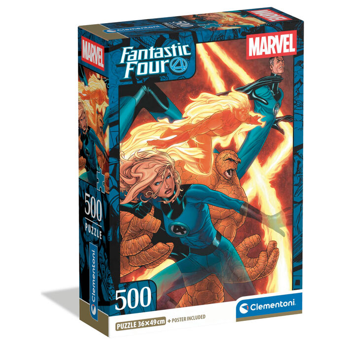 Marvel The Fantastic Four puzzle 500pcs - Image 2