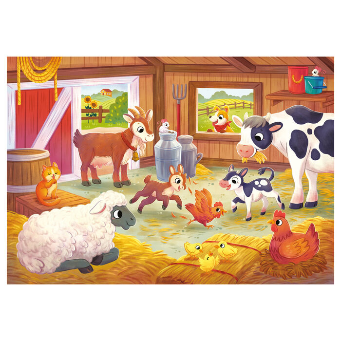 Farm puzzle 2x20pcs - Image 2