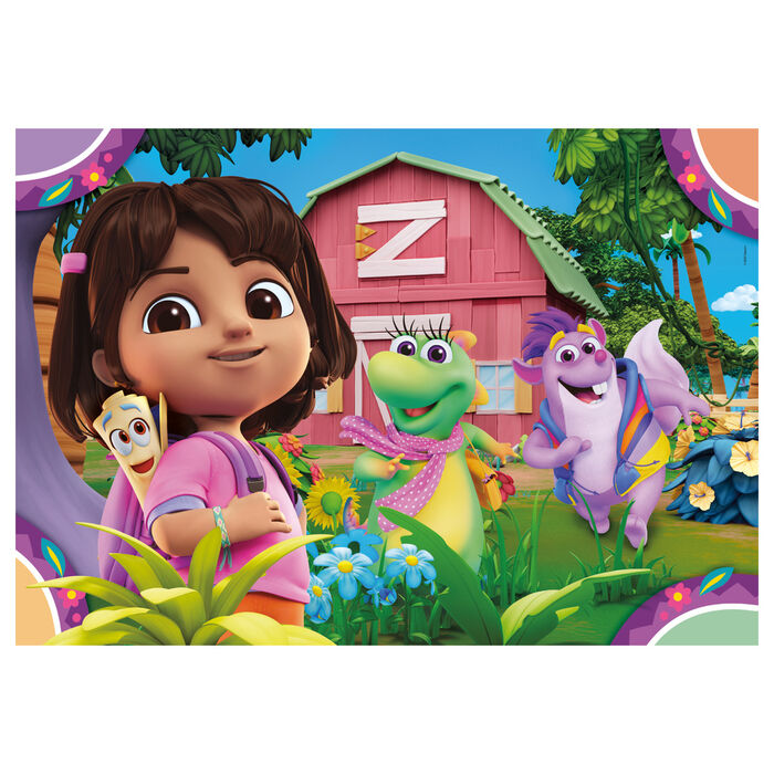 Dora the Explorer puzzle 2x20pcs - Image 2
