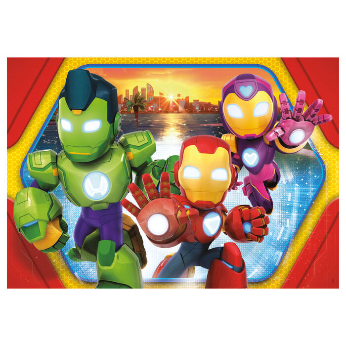 Marvel Iron Man and His Awesome Maxi puzzle 24pcs - Image 2