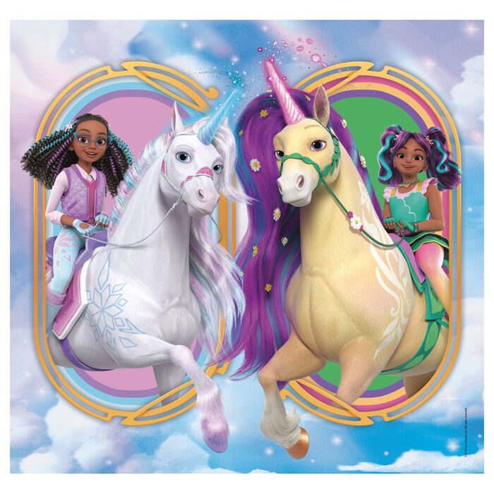 Unicorn Academy puzzle 3x48pcs - Image 2