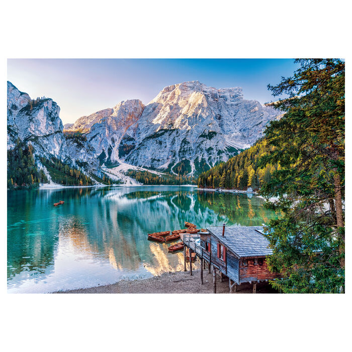 Emerald Lake Braies puzzle 1000pcs - Image 2