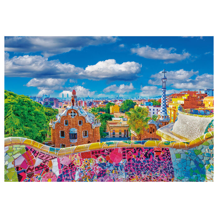 Park Güell Barcelona puzzle 1000pcs - Image 3