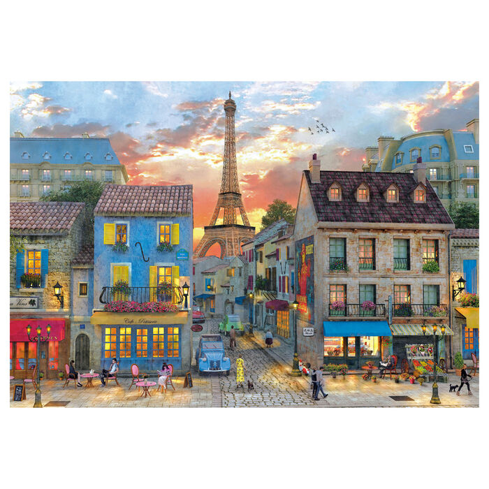 Streets of Paris puzzle 1000pcs - Image 2