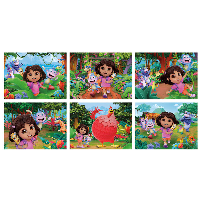Dora the Explorer cube puzzle 12pcs - Image 2